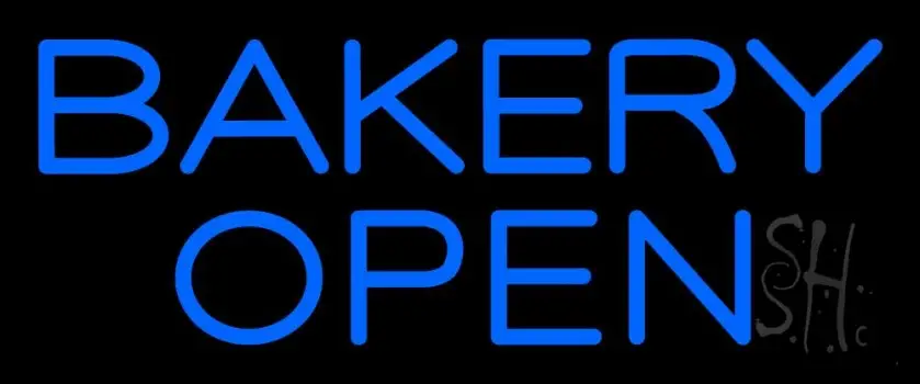 Bakery Open 3 LED Neon Sign
