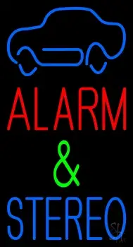 Alarm And Stereo LED Neon Sign