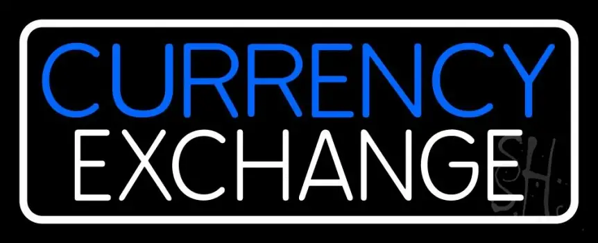 Currency Exchange LED Neon Sign