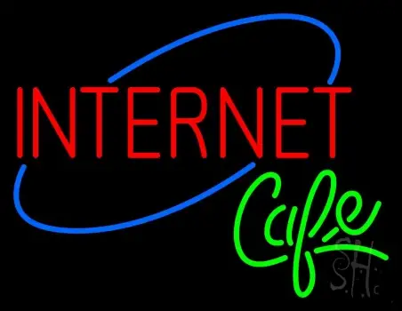 Deco Style Internet Cafe LED Neon Sign
