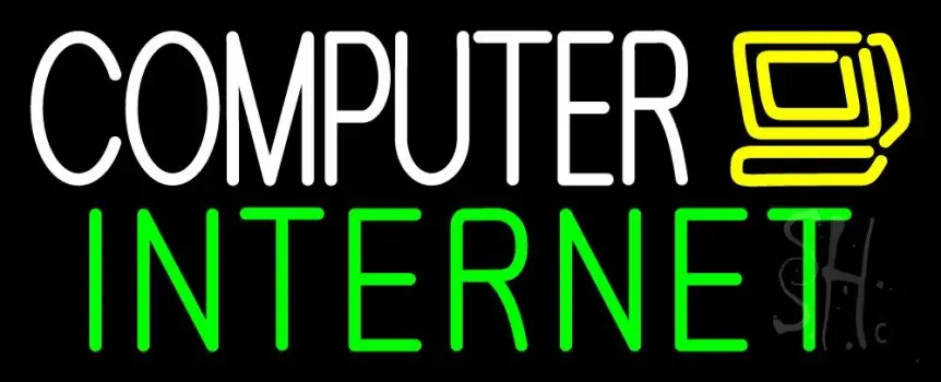 Computer Internet LED Neon Sign