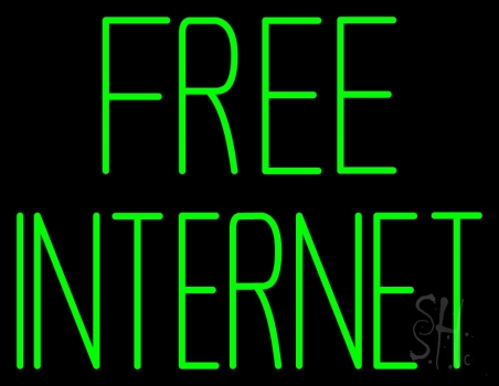 Free Internet LED Neon Sign