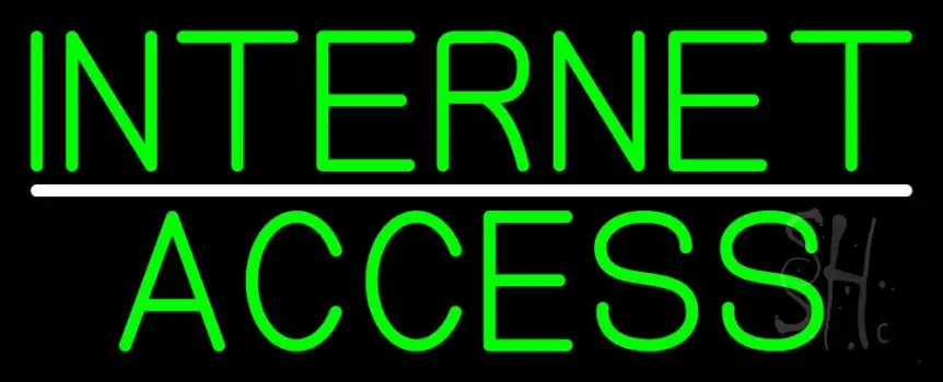 Internet Access LED Neon Sign