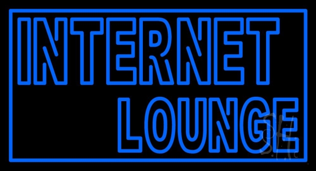 Internet Lounge LED Neon Sign