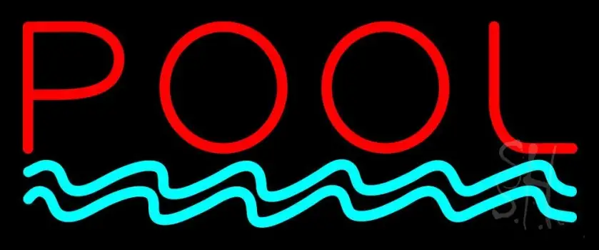 Pool LED Neon Sign