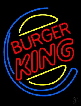 Burger King Double Stroke LED Neon Sign