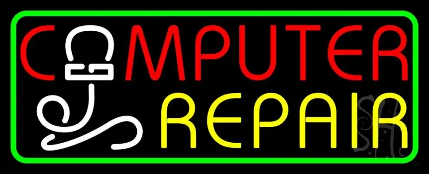 Computer Repair Withmouse LED Neon Sign