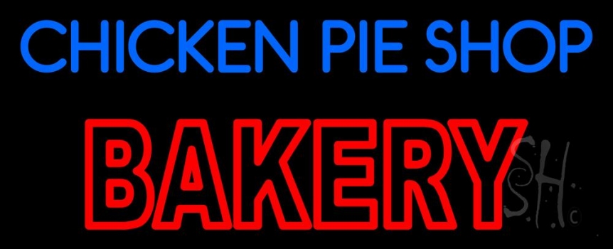 Chicken Pie Shop Bakery LED Neon Sign