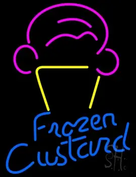 Frozen Custard LED Neon Sign