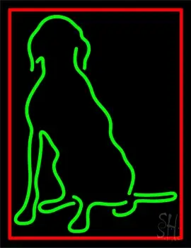 Dog Logo 2 LED Neon Sign