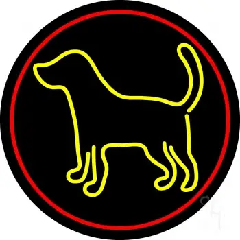 Logo Dog 3 LED Neon Sign