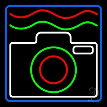 Underwater Camera 1 LED Neon Sign