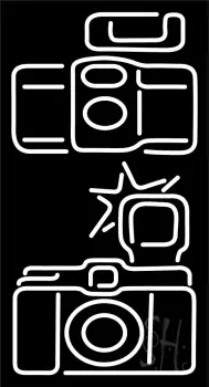 Camera Logo LED Neon Sign