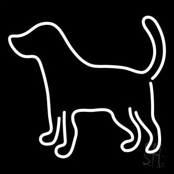 Logo Dog LED Neon Sign