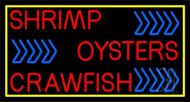 Oyster LED Neon Sign