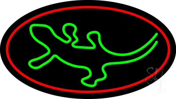 Reptile Logo LED Neon Sign