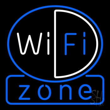 Wi Fi Zone 1 LED Neon Sign