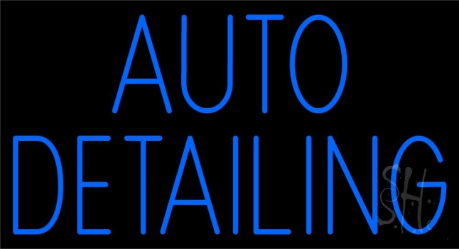 Auto Detailing LED Neon Sign