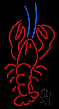 Lobster With Logo LED Neon Sign