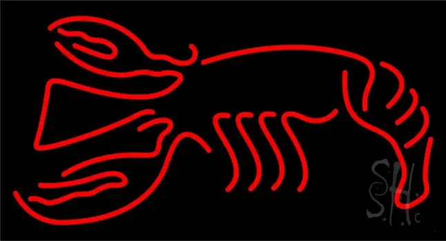 Red Lobster LED Neon Sign