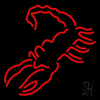 Red Scorpion Logo LED Neon Sign