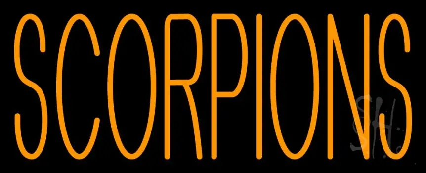 Scorpions LED Neon Sign