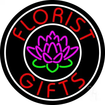 Florists Gifts Logo LED Neon Sign