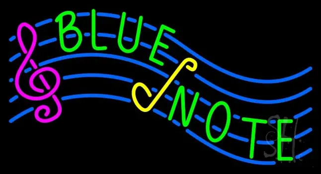 Blue Note LED Neon Sign