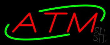 Red ATM Neon Sign