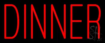 Red Dinner Neon Sign