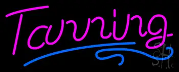 Pink Tanning LED Neon Sign
