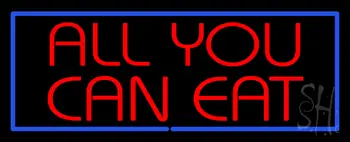 All You Can Eat LED Neon Sign