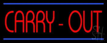 Carry-Out LED Neon Sign