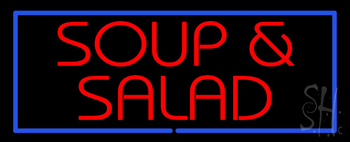Soup and Salad LED Neon Sign
