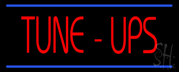 Tune-Ups Double Line LED Neon Sign