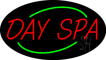 Deco Style Day Spa Neon Sign