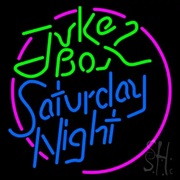 Juke Box Saturday Night LED Neon Sign