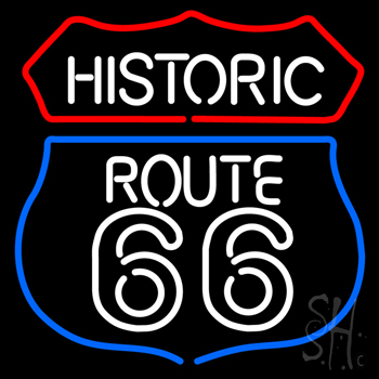 Historic Route 66 LED Neon Sign