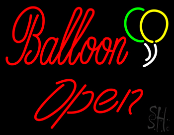 Balloon Open LED Neon Sign