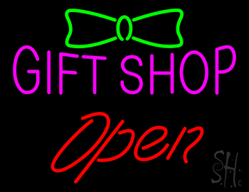 Gift Shop Open LED Neon Sign