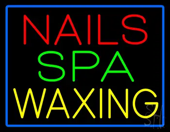 Nails Spa Waxing Neon Sign