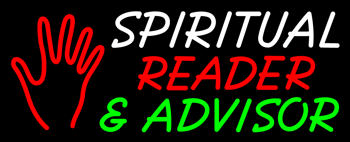 Custom Spiritual Reader And Advisor Neon Sign 1