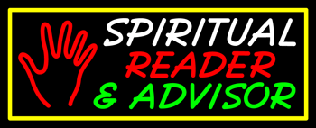 Custom Spiritual Reader And Advisor Neon Sign 3